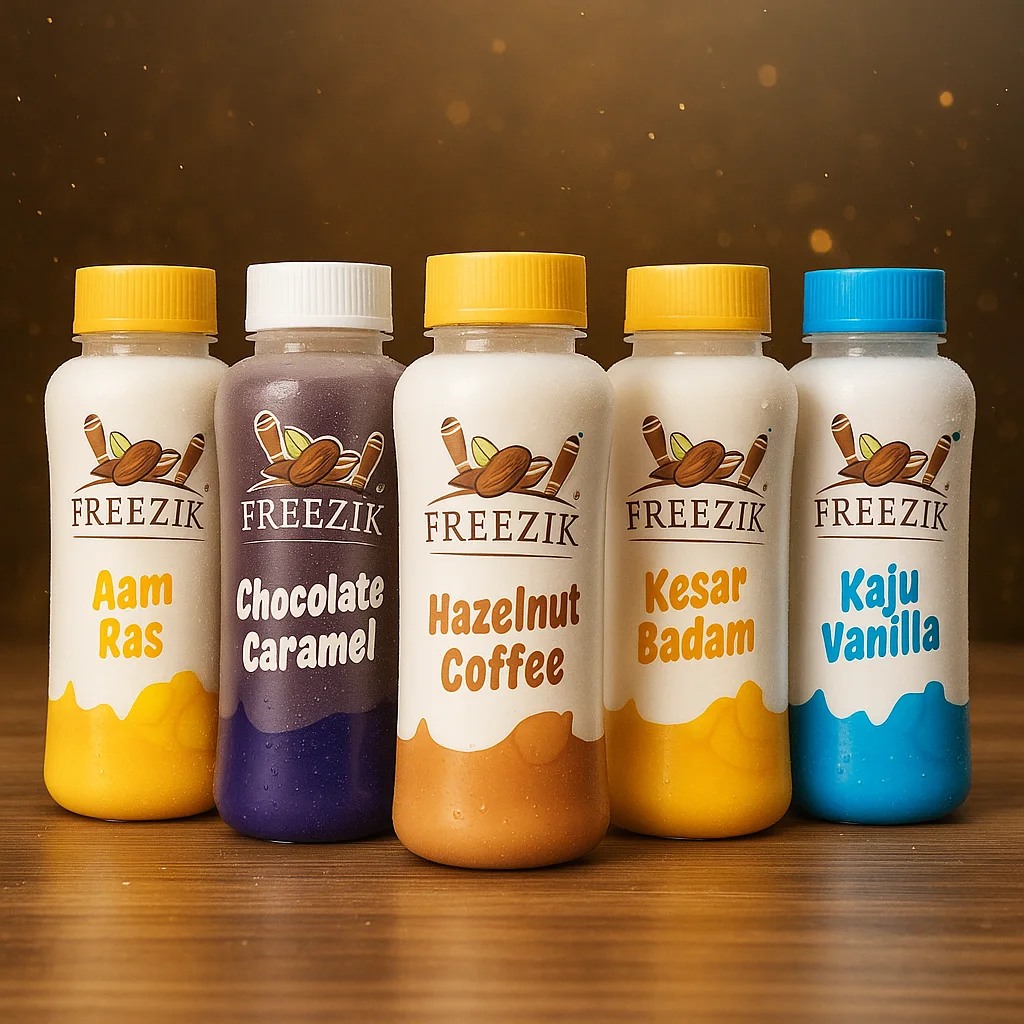 The Freezik team working on beverage production